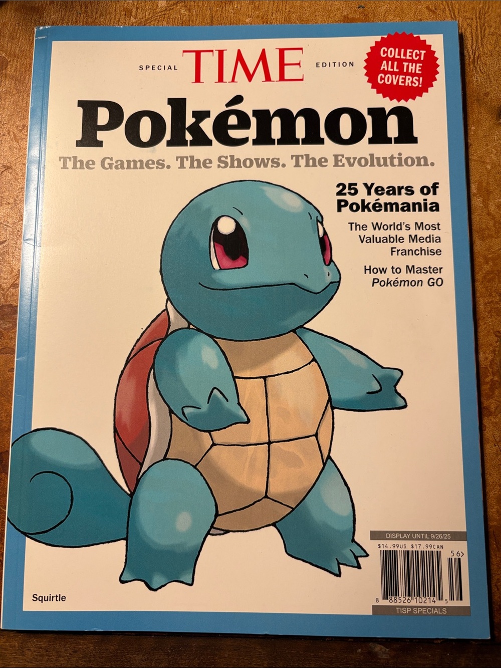 Time Magazine Pokemon Squirtle Cover